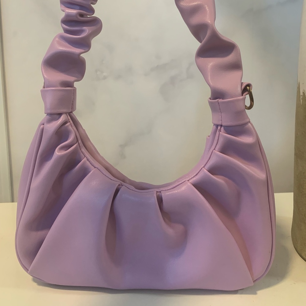 Ruched Tote Bag